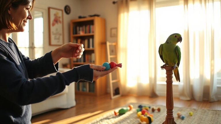 positive reinforcement training parrots
