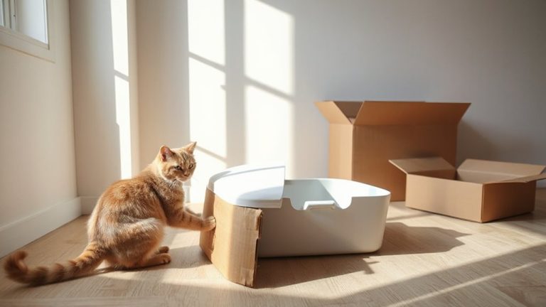 post move litter box avoidance