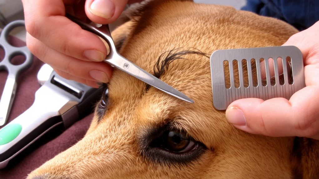 precision tools for safe brow grooming