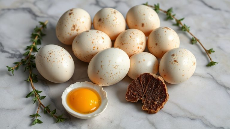 premium gourmet quail eggs