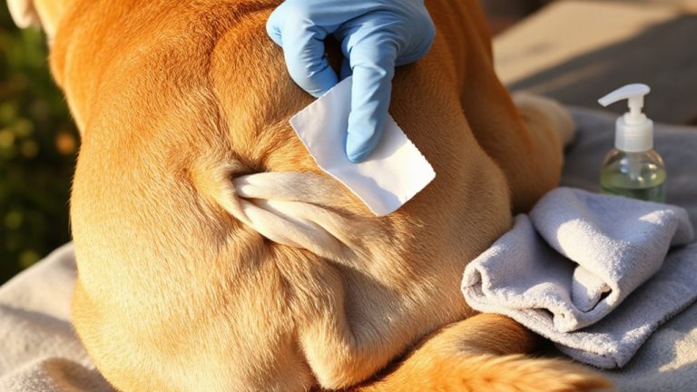 prevent matting in bulldog tails