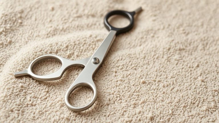 professional face grooming scissors
