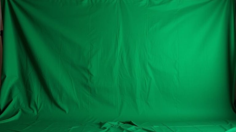 professional green screens for overlays