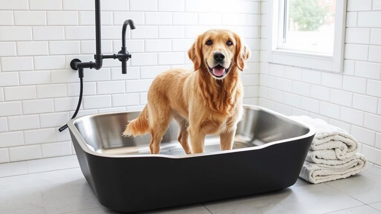 professional pet grooming tubs at home