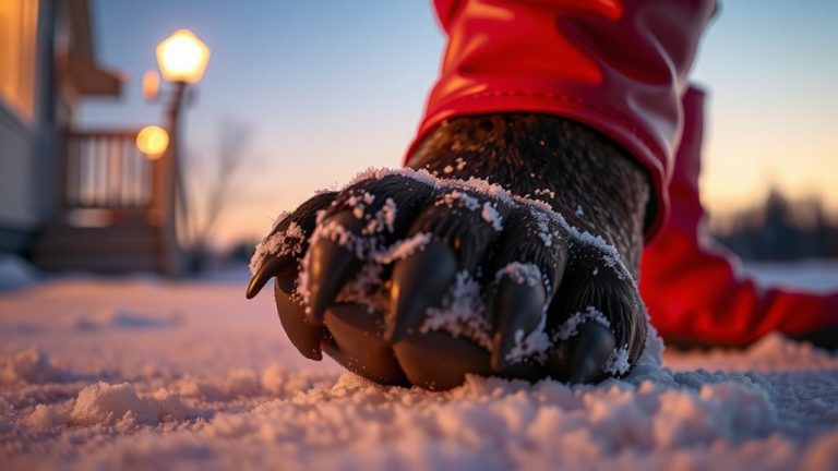 protect dog paws from frostbite