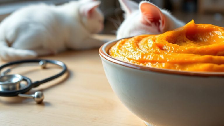 pumpkin puree for constipated cats
