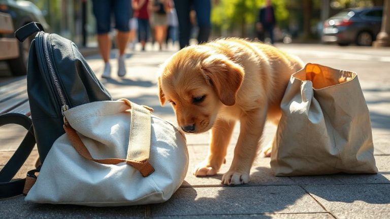 puppy bag socialization training