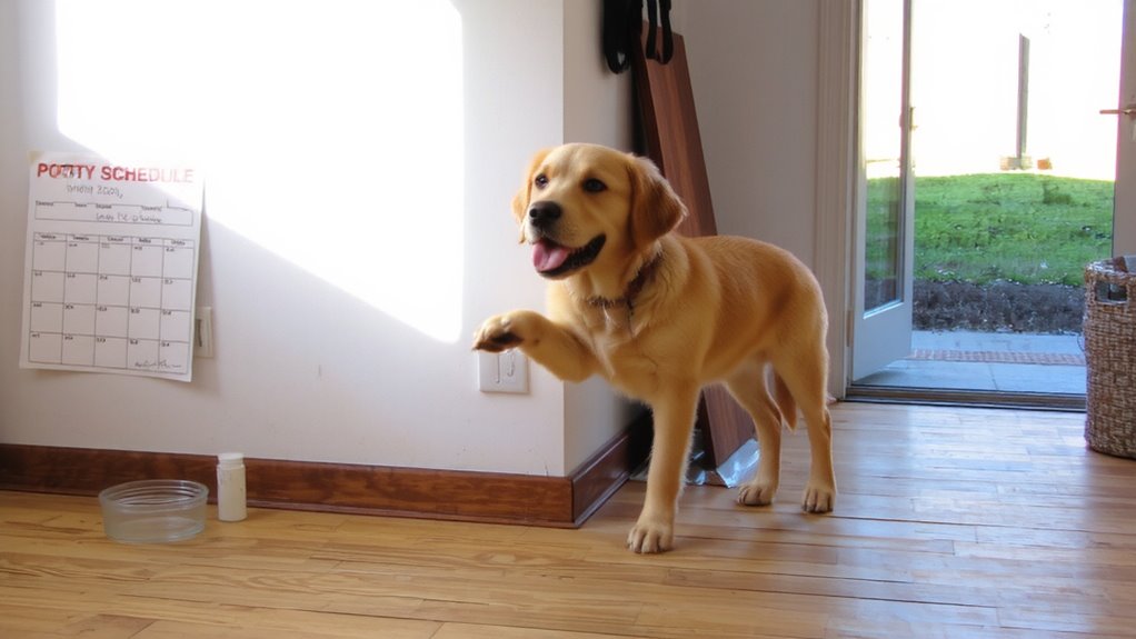 puppy bathroom schedule guide