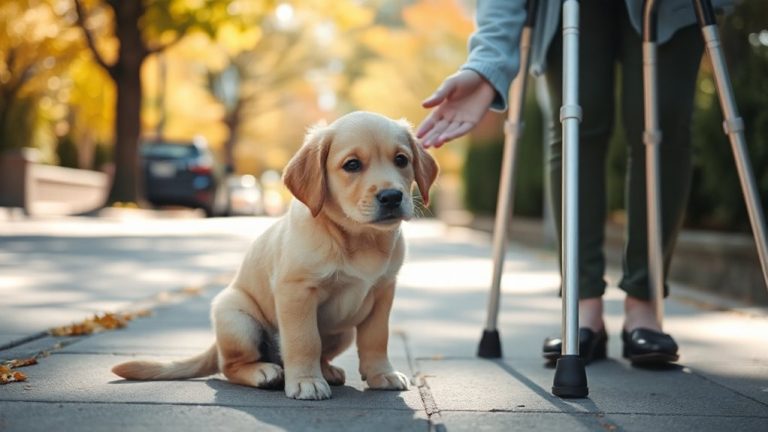 puppy meets walker users