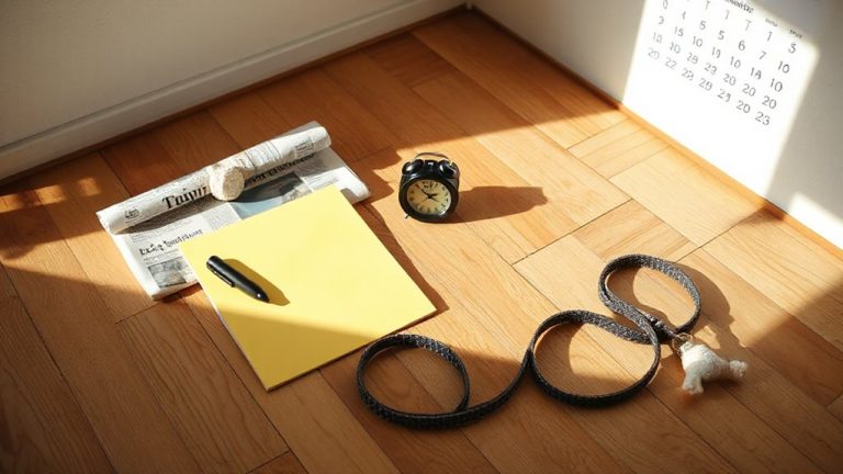 puppy potty schedule for working owners