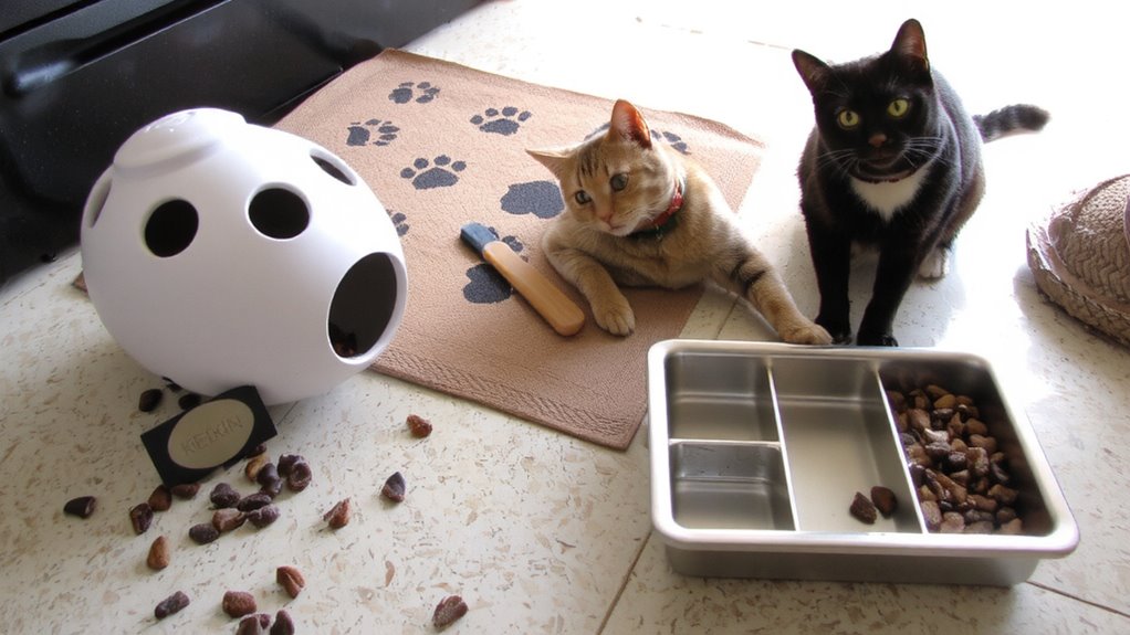puzzle feeders for fast cats