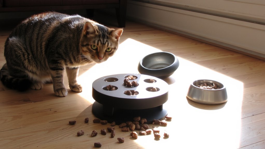 puzzle feeders prevent obesity