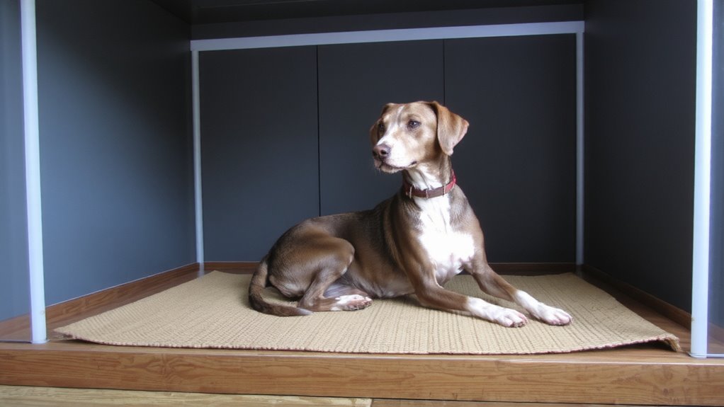 quiet spaces regulate whippet nervous systems