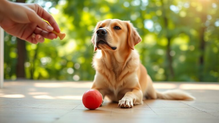reinforcing good pet behavior