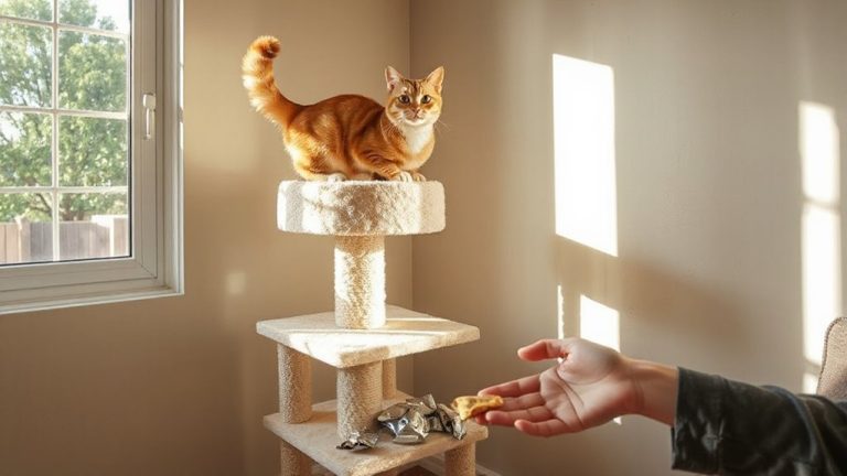 reward cat for tree use