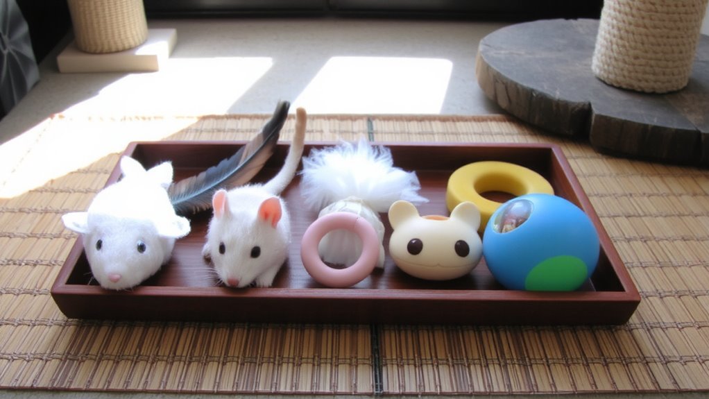 rotate five essential toy types