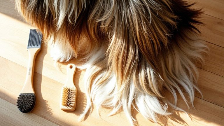 rotating brushes boost coat health