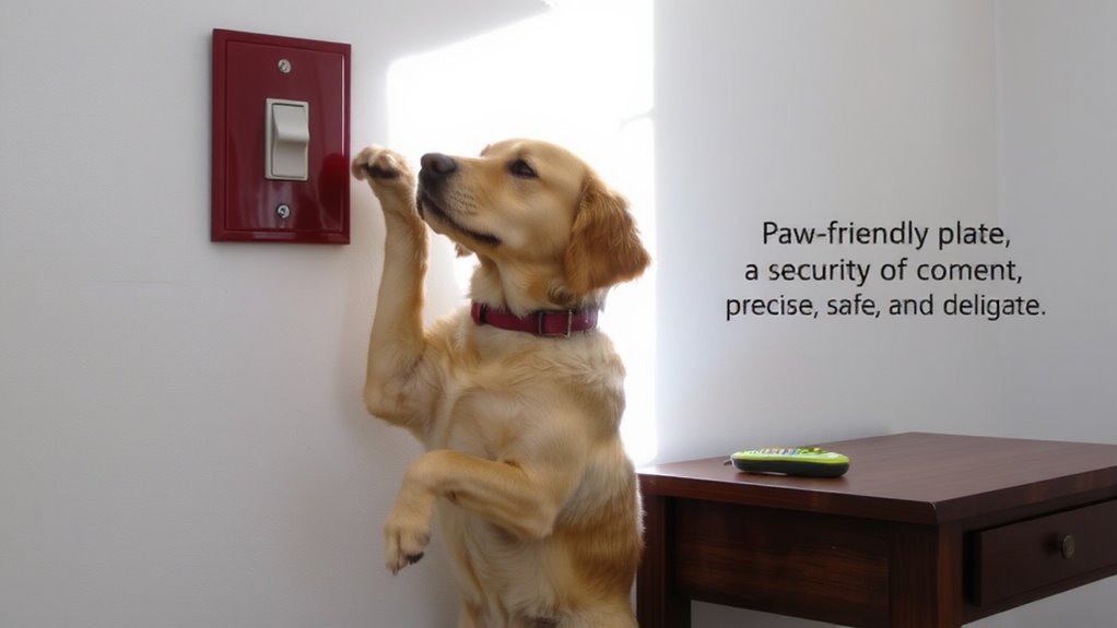 safe accessible dog light switch