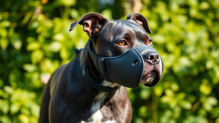 safe and comfortable pit bull muzzles