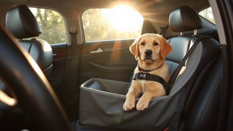 safe and cozy pet car seats