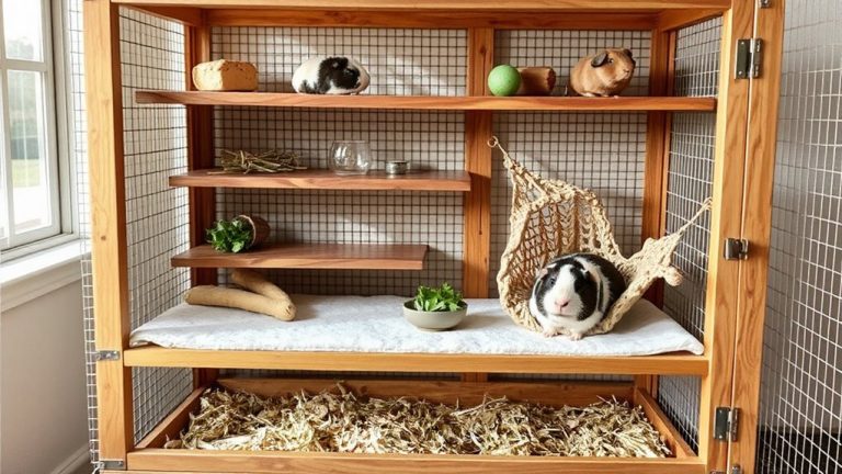 safe and happy guinea pig cages