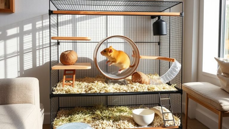 safe and happy hamster cages