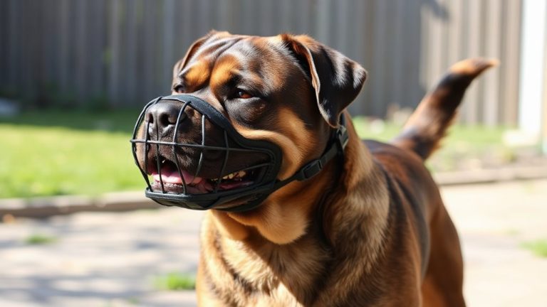 safe comfortable muzzle for rottweiler