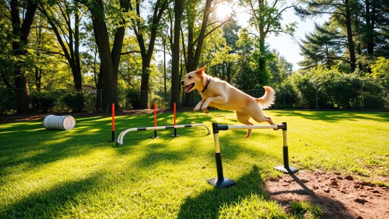 safe dog runners yard