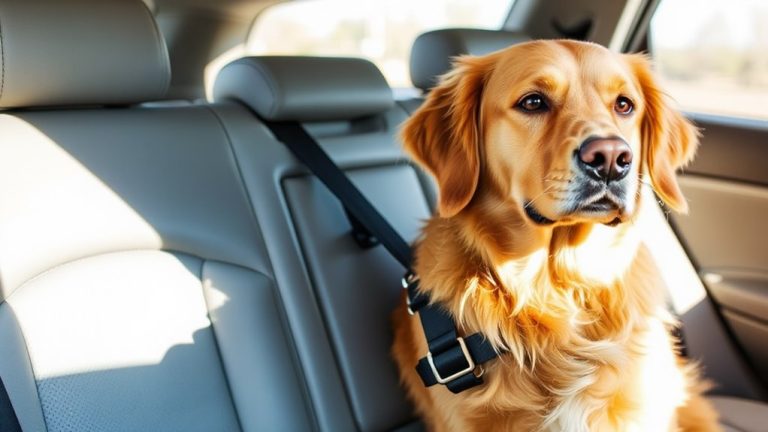 safe dog seat belts