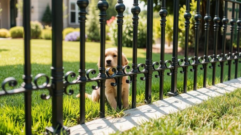 safe fencing for small dogs