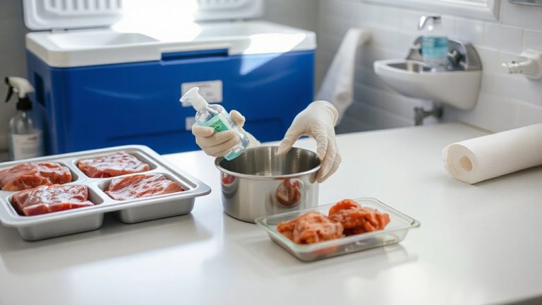 safe handling prevents salmonella