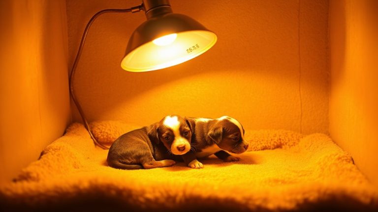 safe heat lamps for puppies