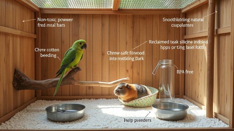 safe pet enclosure materials