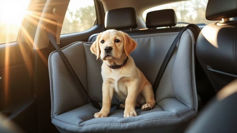 safe puppy car seats