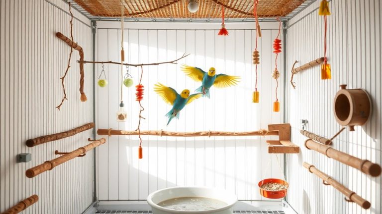 safe spacious budgie cages