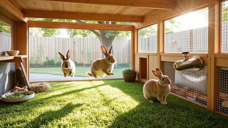 safe spacious secure rabbit homes
