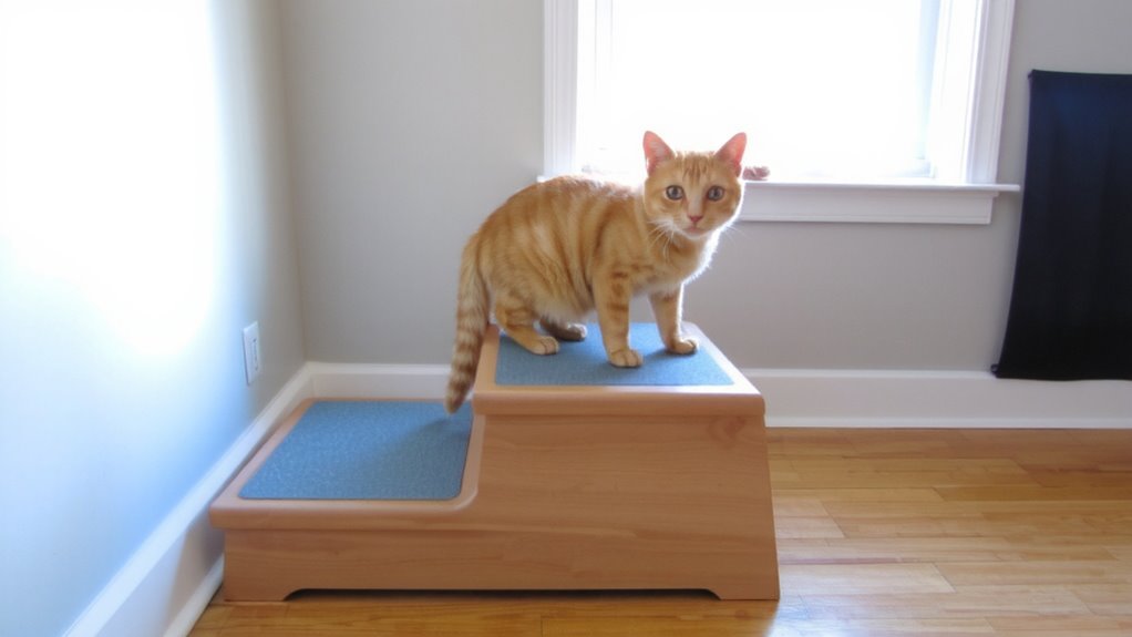 safe stable cat step stool