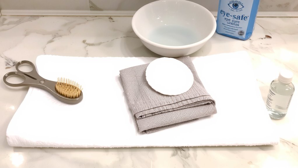 safe supplies for facial cleaning