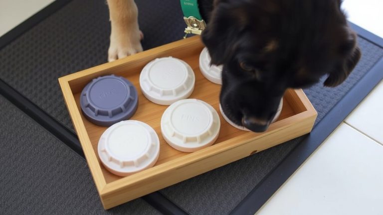 scent based puzzle design for visually impaired dogs