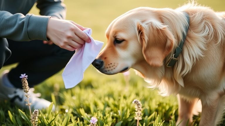 scent detection training dogs