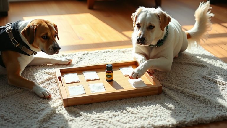 scent game for limited mobility dogs