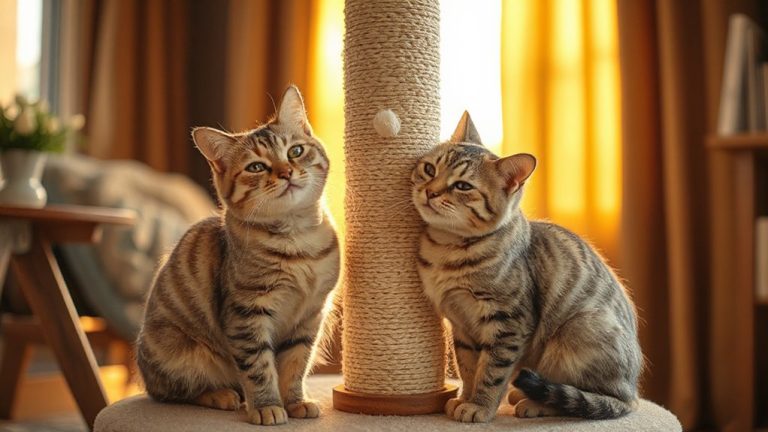 scent marking calms cats