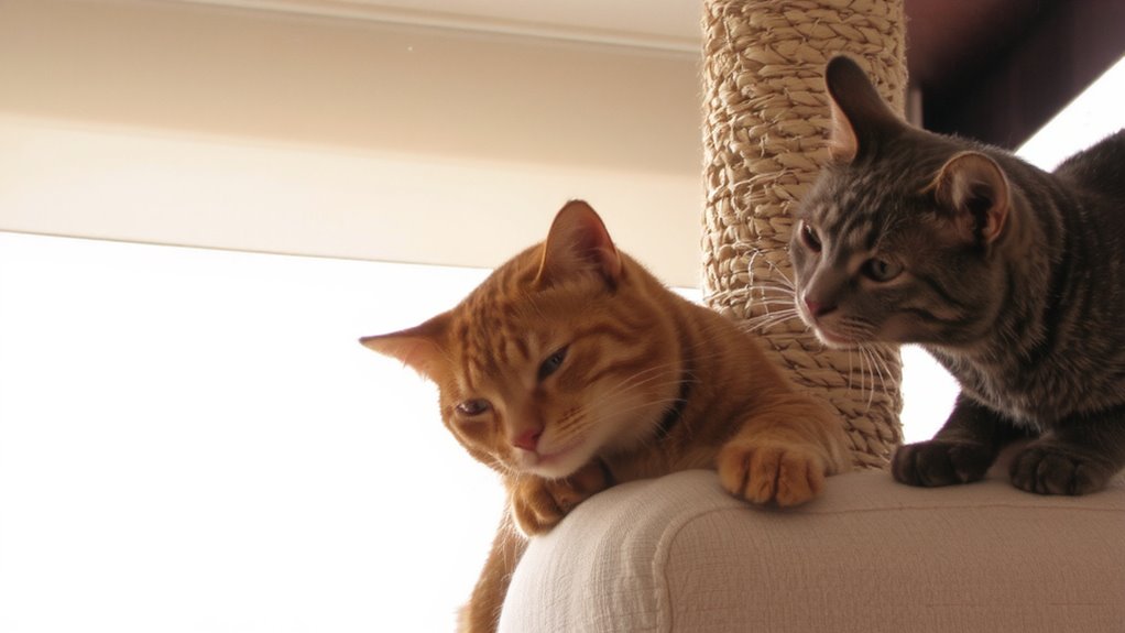 scent marking lowers stress