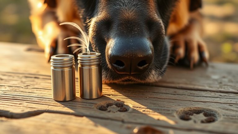 scent tubes for dog training
