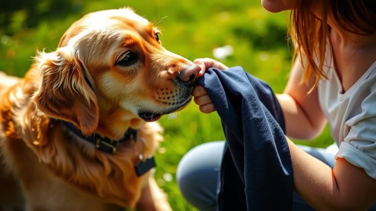 scented collars identify familiar people