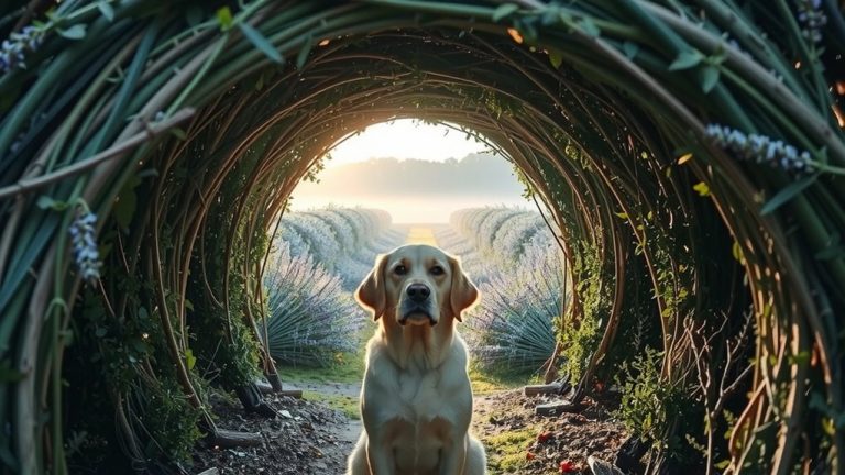 scented tunnels guide dogs