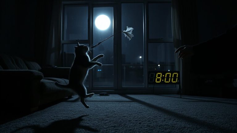 scheduled play for nighttime hunting
