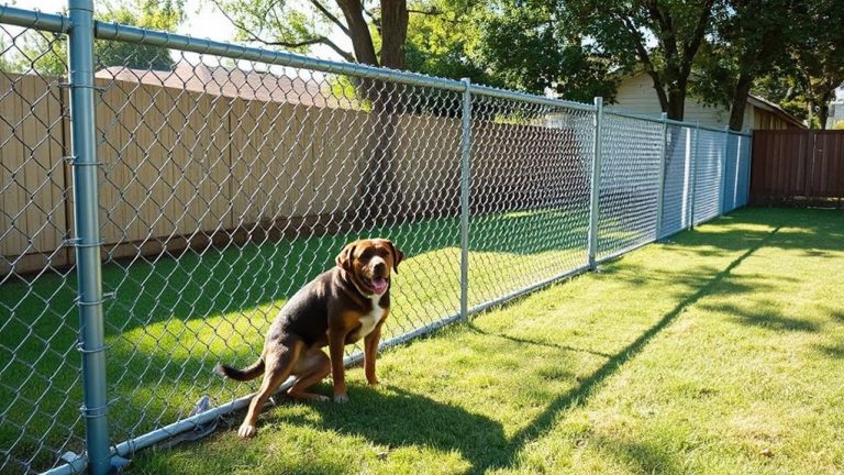 secure dog containment fencing