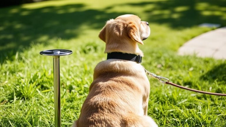 secure dog tie outs