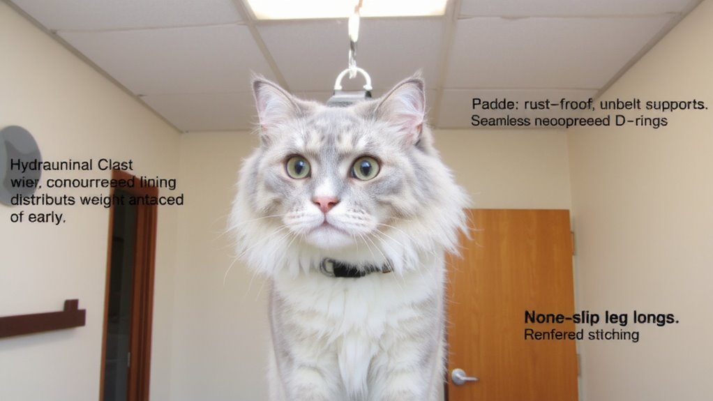 secure padded adjustable support harness